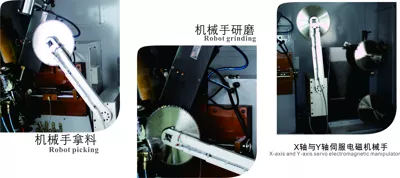 JX350 Face and top grinding machine(Robotic arm)